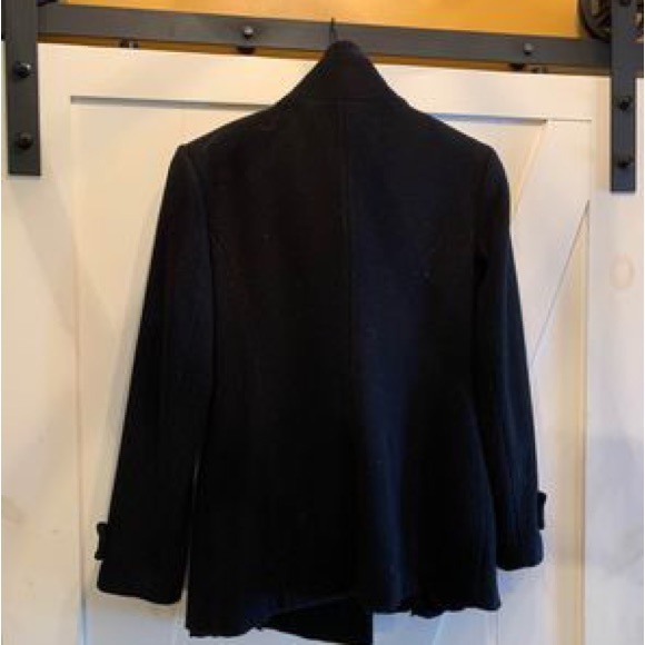 Aritzia Wool Pea Coat sz M - Picture 3 of 7